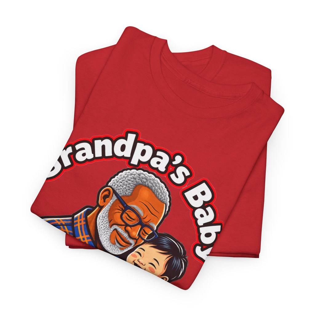 Grandpa's Baby T-Shirt — Cute Grandpa & Baby Family Gift