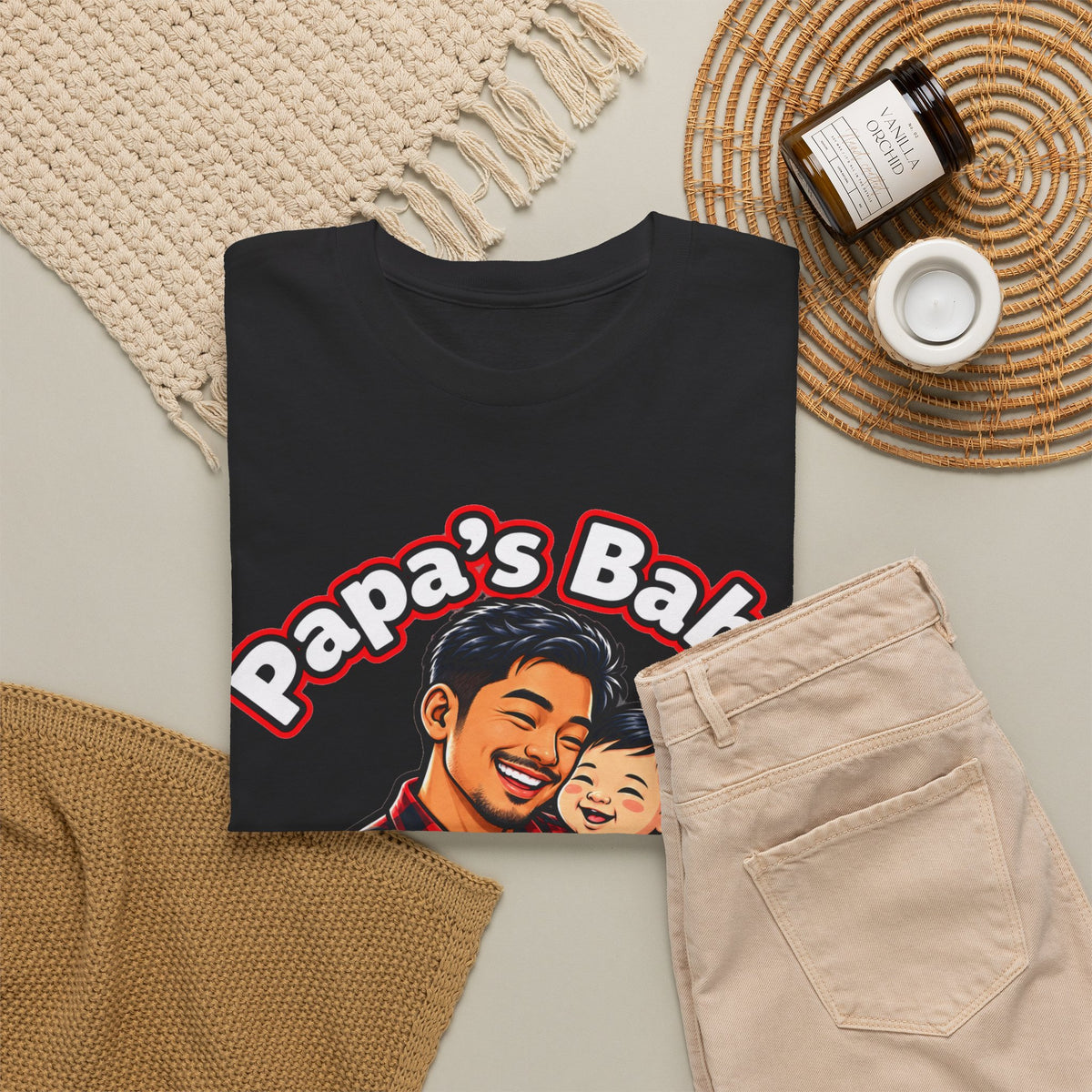 Papa’s Baby Tee — Daddy and Baby Cute Father’s Day Shirt