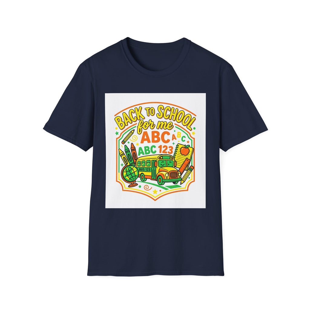 Back to School for Me T-Shirt — ABC 123 Kids’ Teacher Gift