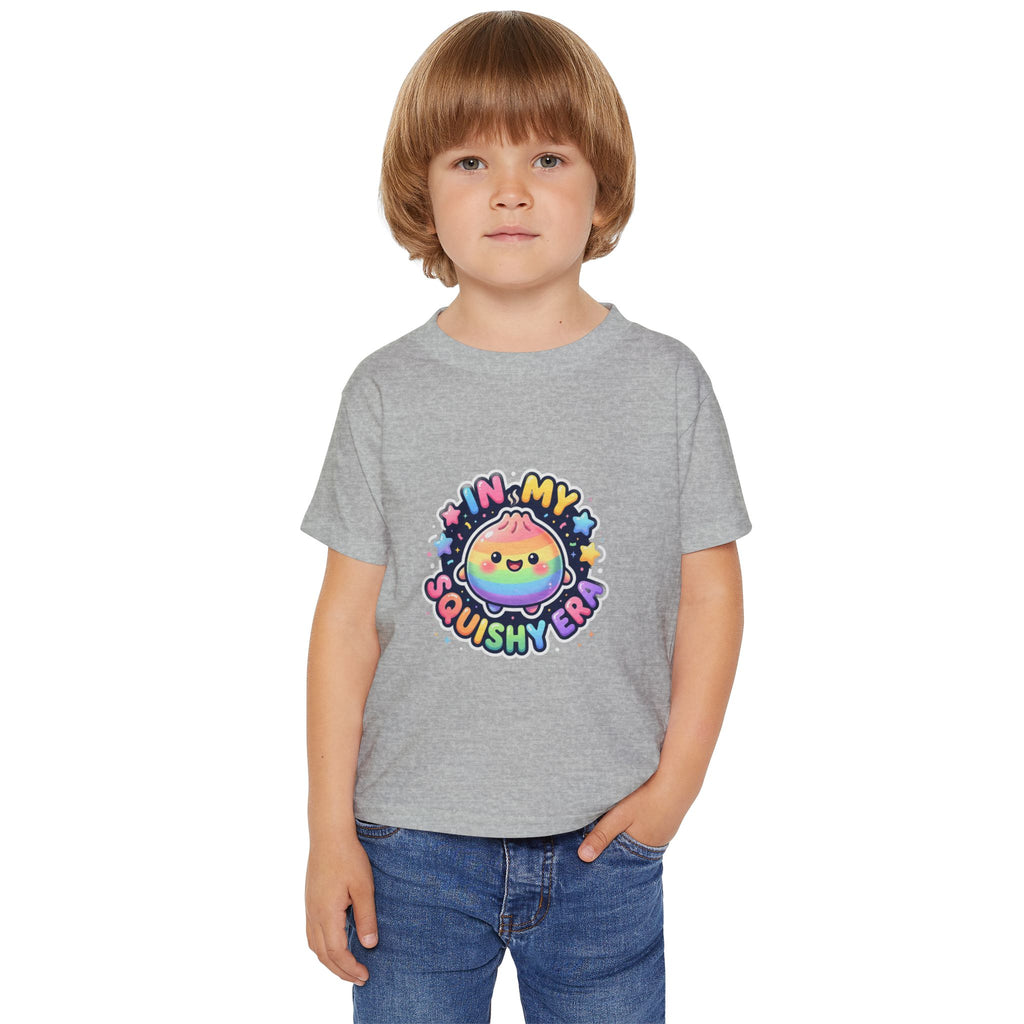 Toddler T-Shirt — "In My Squishy Era" Cute Rainbow Kawaii Tee