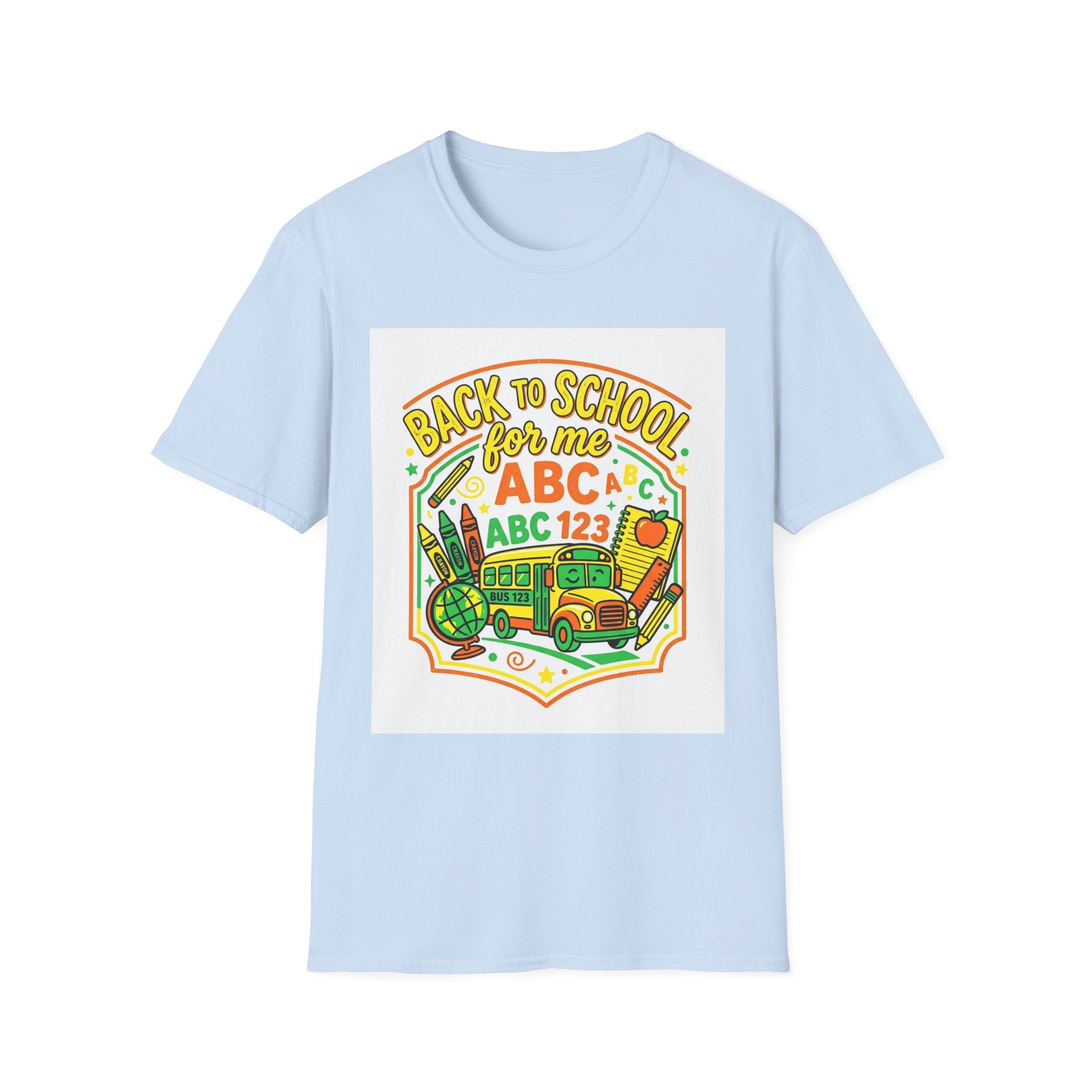 Back to School for Me T-Shirt — ABC 123 Kids’ Teacher Gift