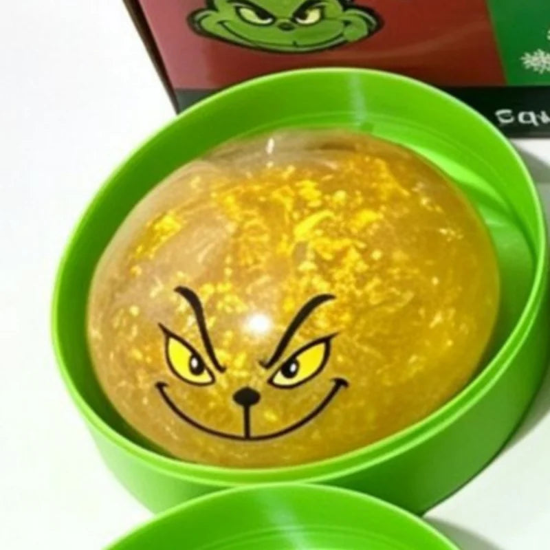 //New Glitter Green Dumpling With Steamer Squeeze Buns Relieve Stress for Christmas Party Gift New Year Gift
