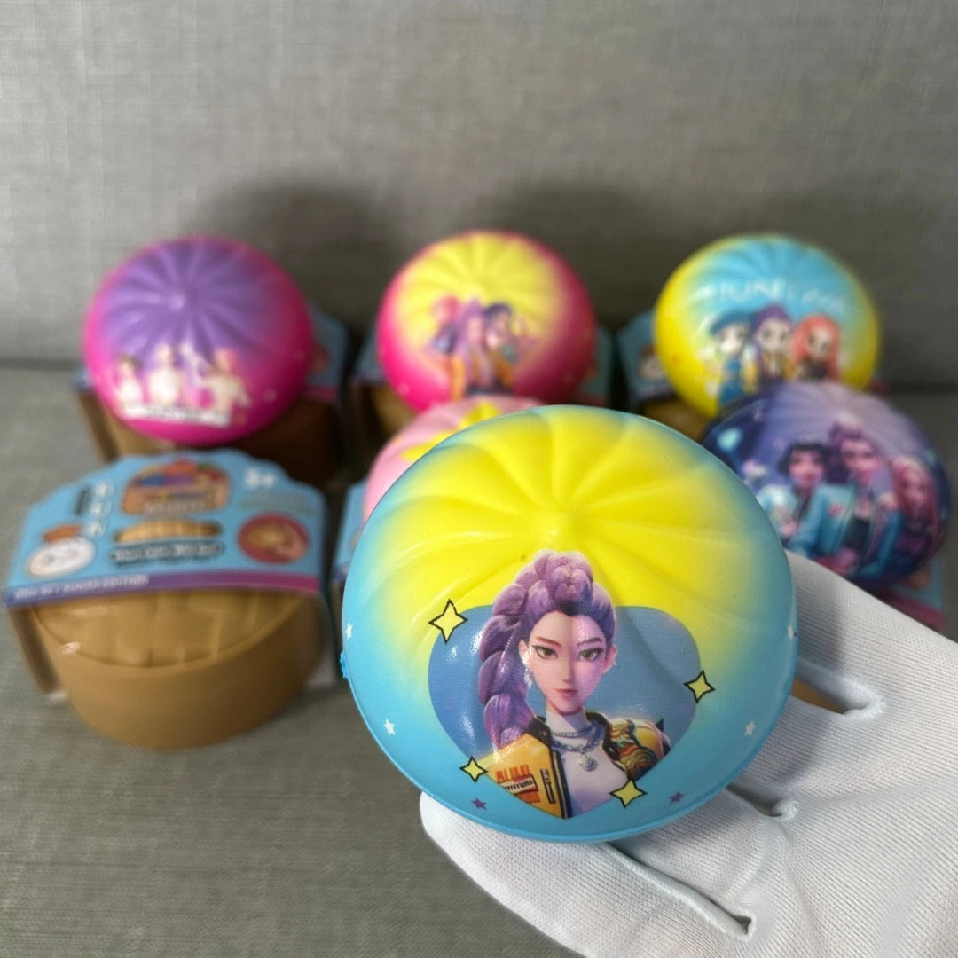 New Witch Hunter Squishy Dumpling Rumi Decompression Toy Cartoon Movie Squeeze Fidget Ornament Anti Stress Desk Decor