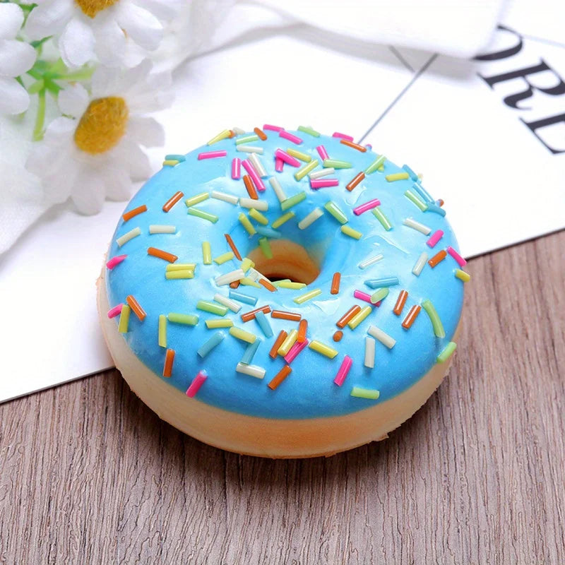 1/6pcs Donut Imitation Dessert Food for Decoration Display Window Display, Kitchen Display Party Gift Decor Hanging Ornaments