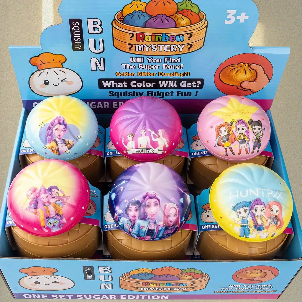 New Witch Hunter Squishy Dumpling Rumi Decompression Toy Cartoon Movie Squeeze Fidget Ornament Anti Stress Desk Decor