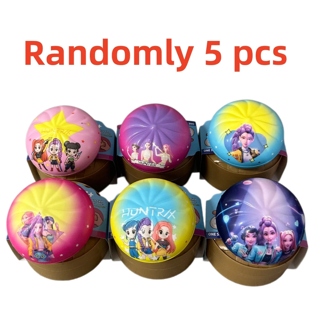 New Witch Hunter Squishy Dumpling Rumi Decompression Toy Cartoon Movie Squeeze Fidget Ornament Anti Stress Desk Decor