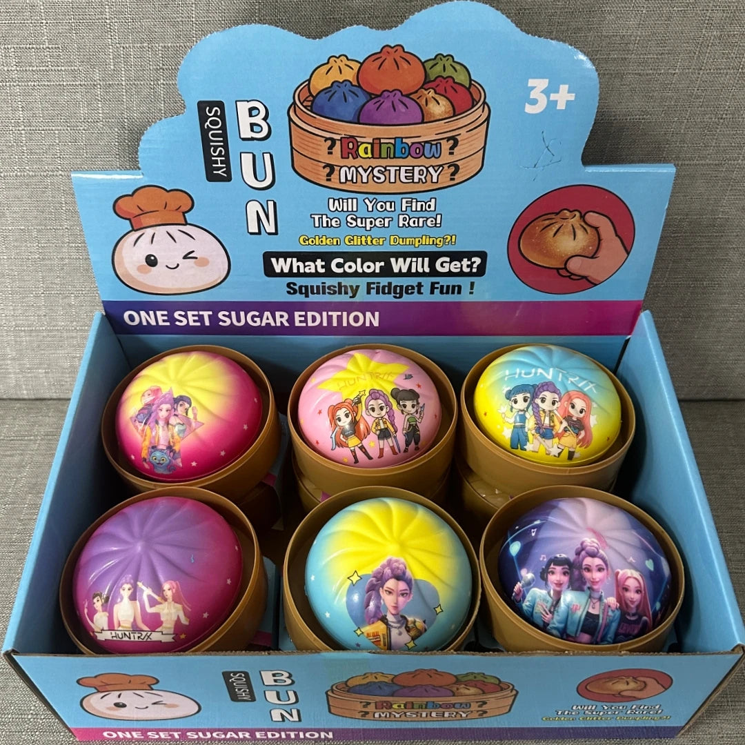 New Witch Hunter Squishy Dumpling Rumi Decompression Toy Cartoon Movie Squeeze Fidget Ornament Anti Stress Desk Decor