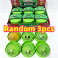 //New Glitter Green Dumpling With Steamer Squeeze Buns Relieve Stress for Christmas Party Gift New Year Gift