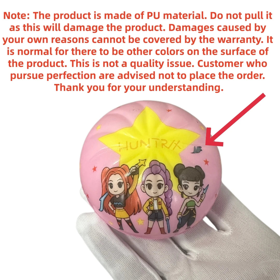 New Witch Hunter Squishy Dumpling Rumi Decompression Toy Cartoon Movie Squeeze Fidget Ornament Anti Stress Desk Decor