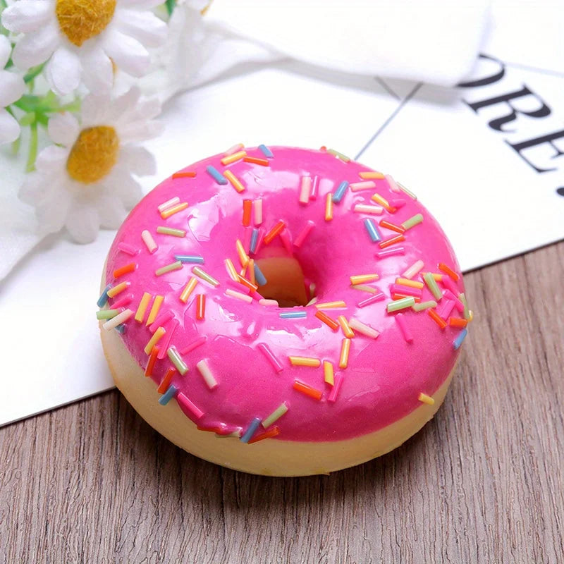 1/6pcs Donut Imitation Dessert Food for Decoration Display Window Display, Kitchen Display Party Gift Decor Hanging Ornaments