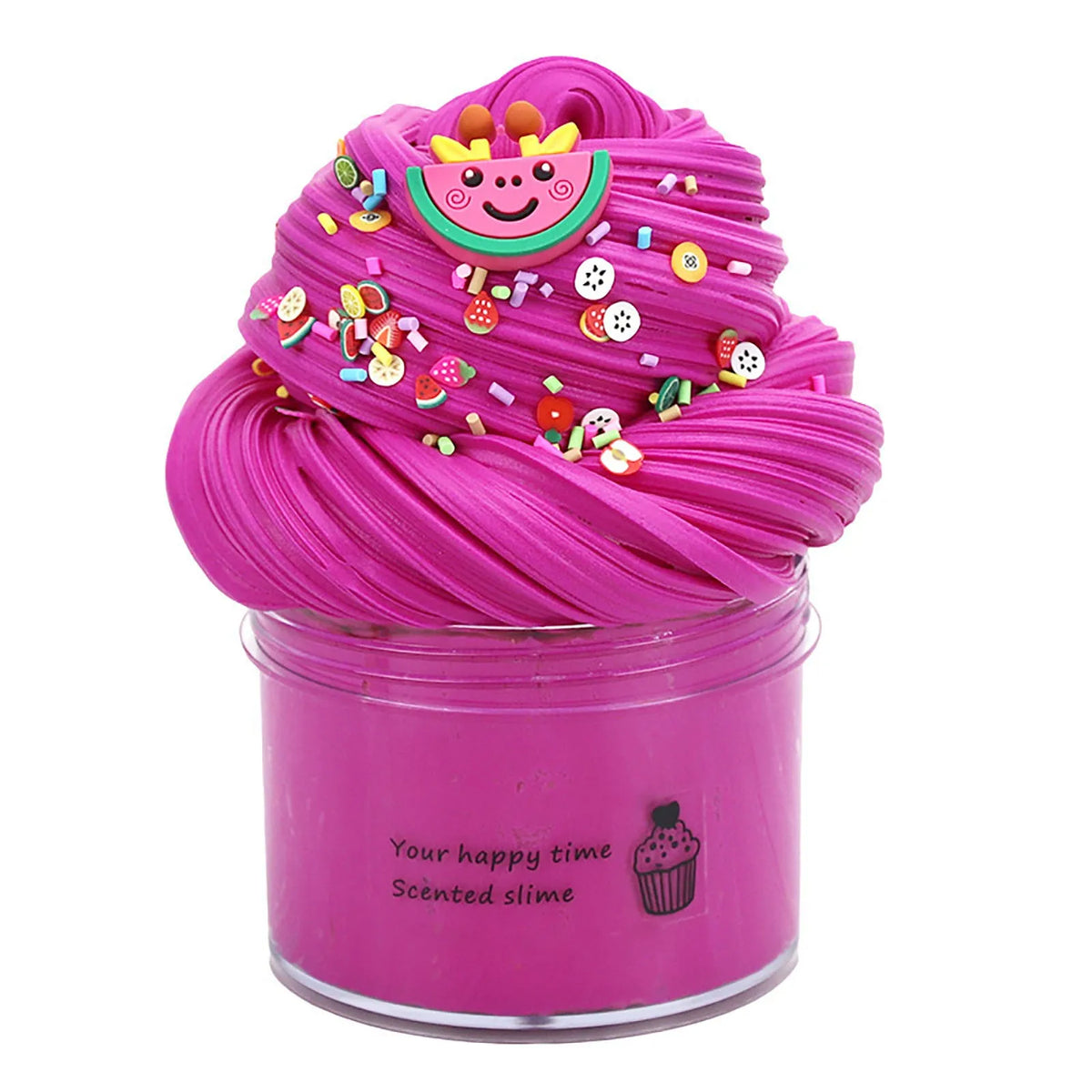 DIY Butter Slime Fruit Kit Soft Non-sticky Cloud Slime Scented Toy Kids Gift 70ml Kids Handmade DIY Toys Stress Reliever Игрушки