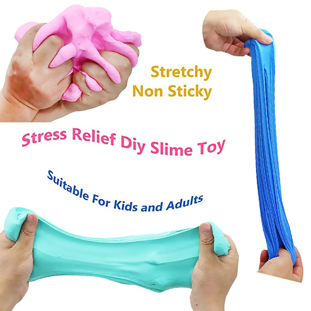 DIY Butter Slime Fruit Kit Soft Non-sticky Cloud Slime Scented Toy Kids Gift 70ml Kids Handmade DIY Toys Stress Reliever Игрушки
