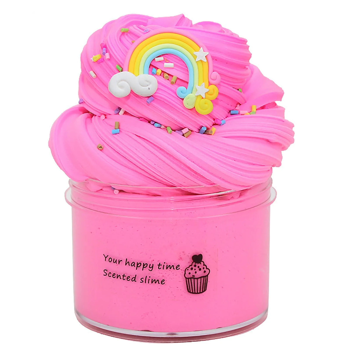 DIY Butter Slime Fruit Kit Soft Non-sticky Cloud Slime Scented Toy Kids Gift 70ml Kids Handmade DIY Toys Stress Reliever Игрушки