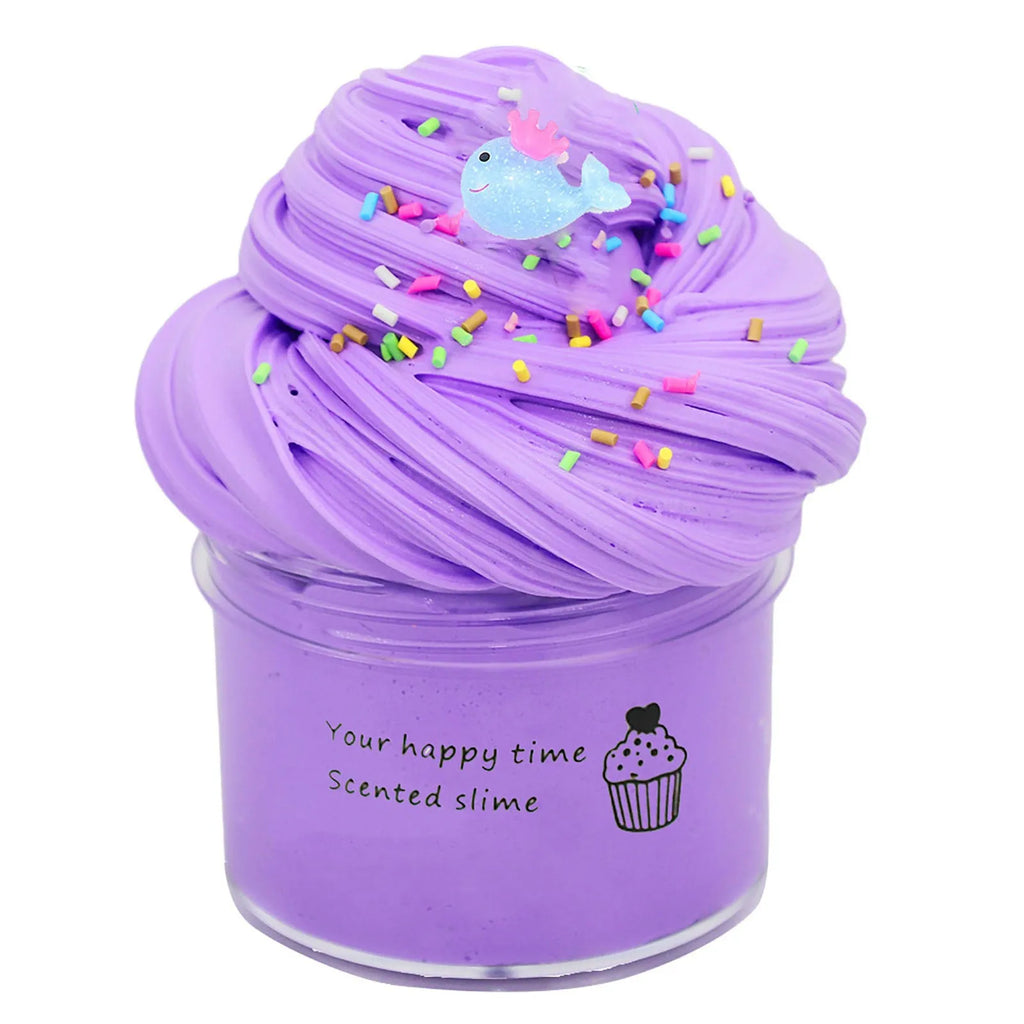DIY Butter Slime Fruit Kit Soft Non-sticky Cloud Slime Scented Toy Kids Gift 70ml Kids Handmade DIY Toys Stress Reliever Игрушки