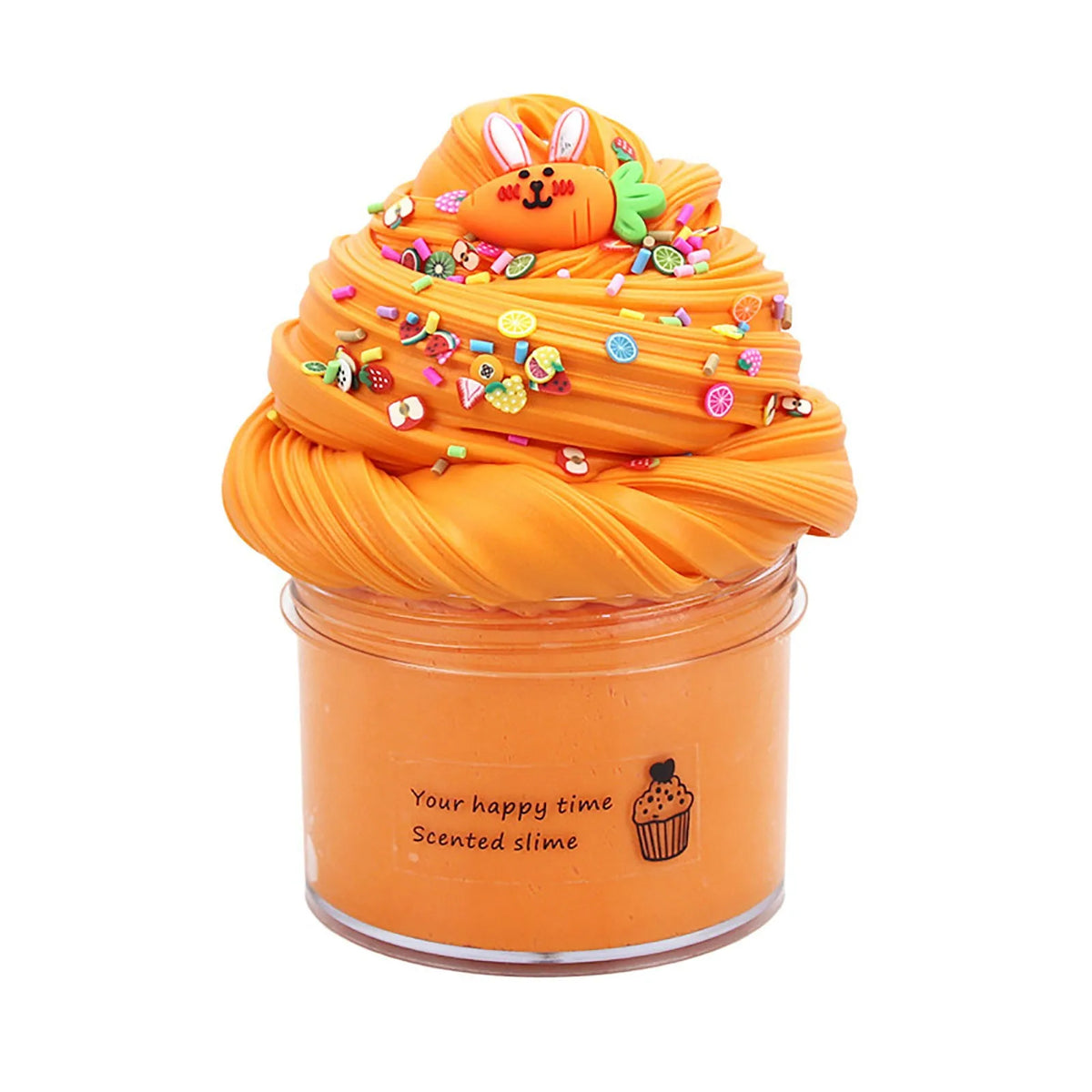DIY Butter Slime Fruit Kit Soft Non-sticky Cloud Slime Scented Toy Kids Gift 70ml Kids Handmade DIY Toys Stress Reliever Игрушки
