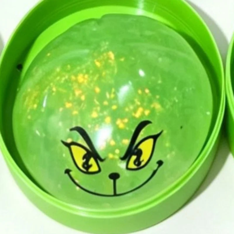 //New Glitter Green Dumpling With Steamer Squeeze Buns Relieve Stress for Christmas Party Gift New Year Gift