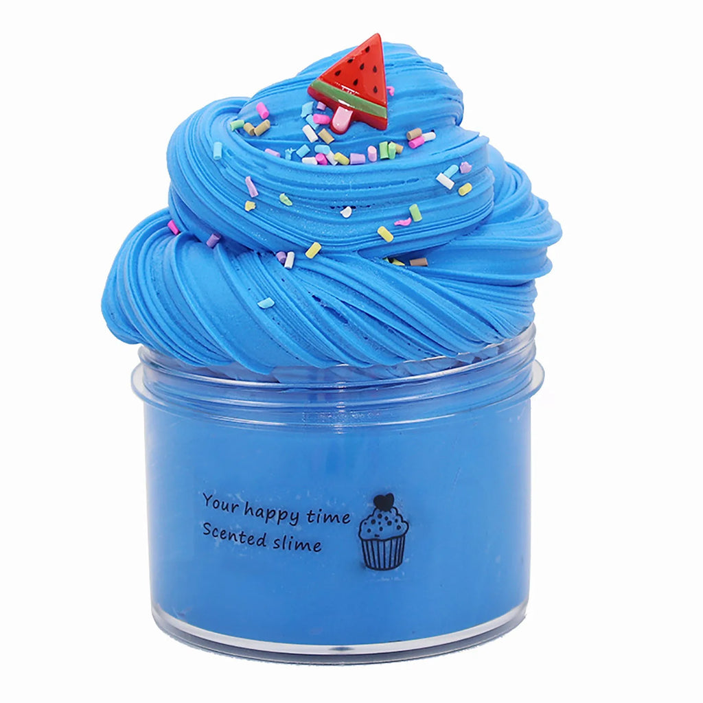 DIY Butter Slime Fruit Kit Soft Non-sticky Cloud Slime Scented Toy Kids Gift 70ml Kids Handmade DIY Toys Stress Reliever Игрушки